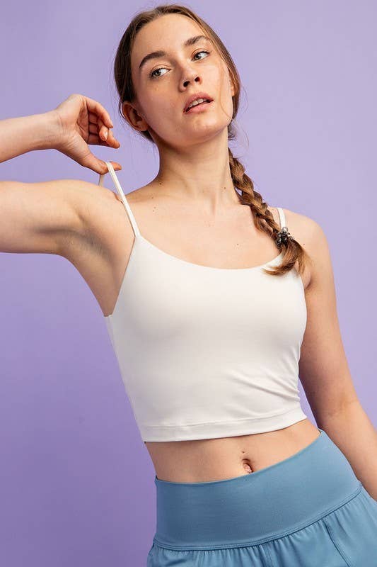 Butter Soft Cropped Camisole Top-Always A Bargain