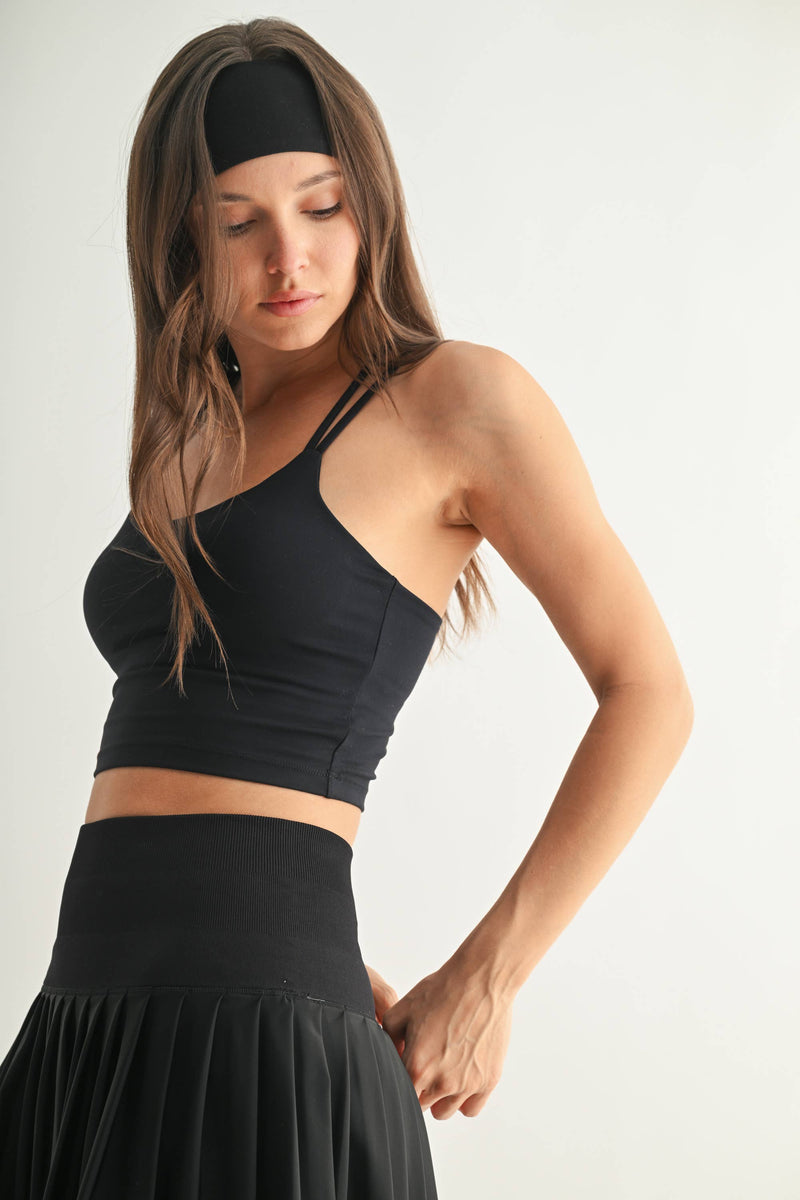Mono B - Venice Cloud Light Criss-Cross Sports Bra
