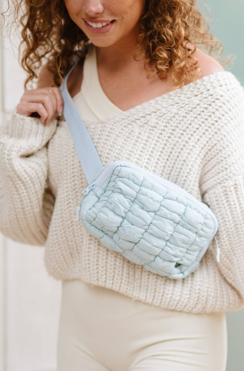 Atlas Puffer Crossbody Fanny Belt Bag-Always A Bargain